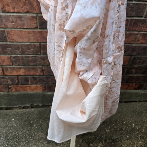 J CREW Dress Cottagecore Floral Print VTG Y2K Coquette Size 8, - Picture 9 of 15